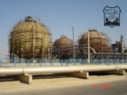 PWHT on Spherical storage tank by Hamedsoft Group